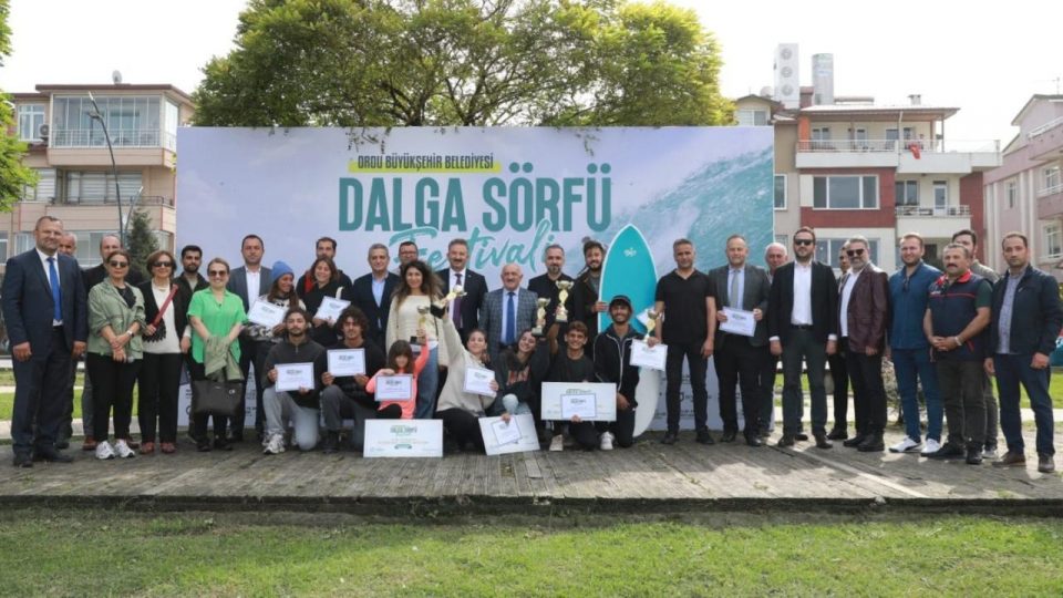 Ordu’da sörf festivali düzenlendi