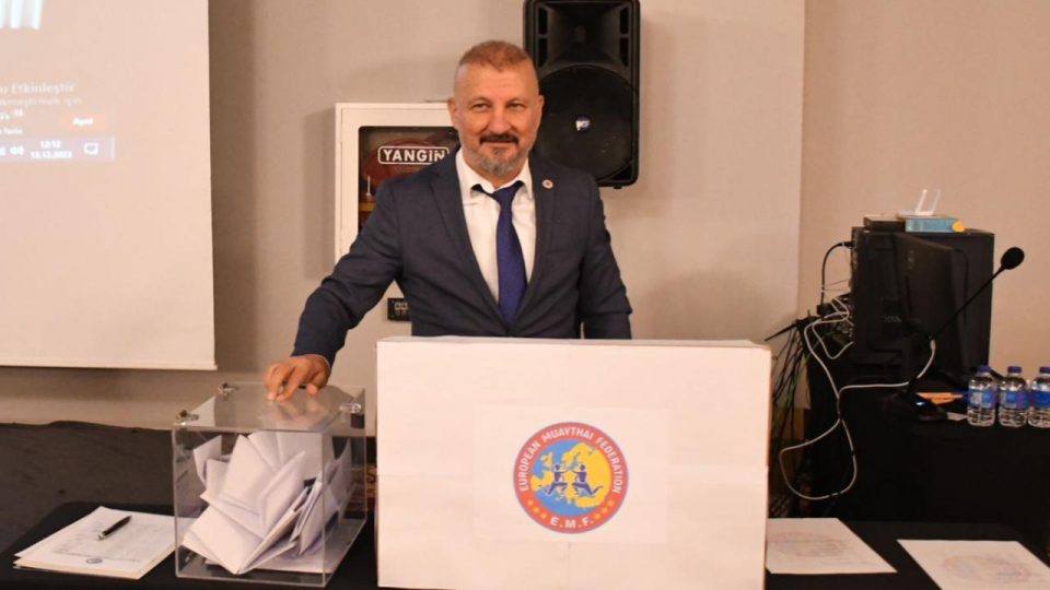 Avrupa Muaythai Federasyonu başkanlığına Hasan Yıldız seçildi