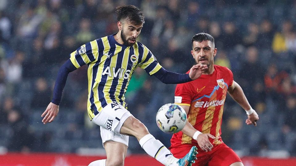 Kayserispor ile Fenerbahçe 45. kez karşılaşacak